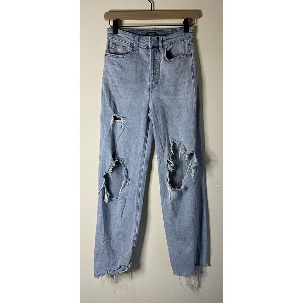 Wild Fable Destroyed Highest Rise Straight Jeans Size 00